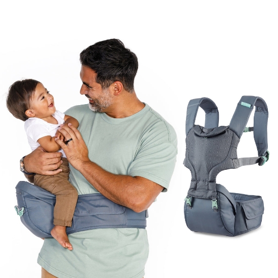 Slika Nosiljka Hip Rider Plus 5u1 - Grey Infantino 