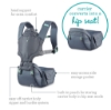 Slika Nosiljka Hip Rider Plus 5u1 - Grey Infantino 