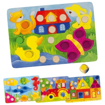 Slika Igra Kockica u boji Goki 