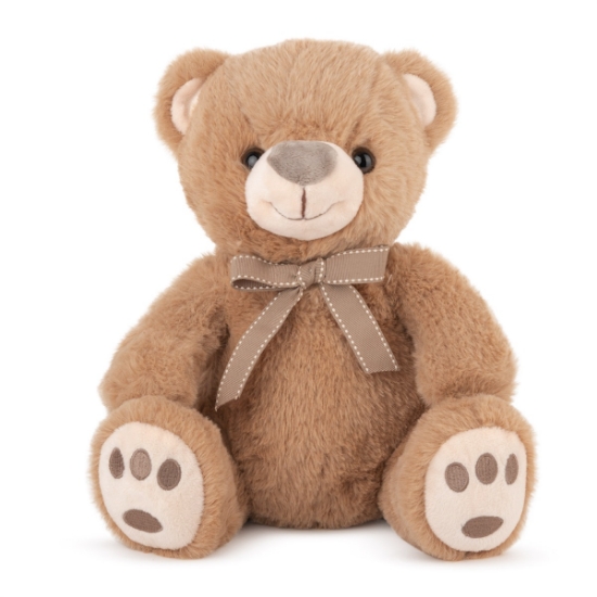 Slika Plišana igračka Medvjedić s mašnom 28 cm - Brown Amek 