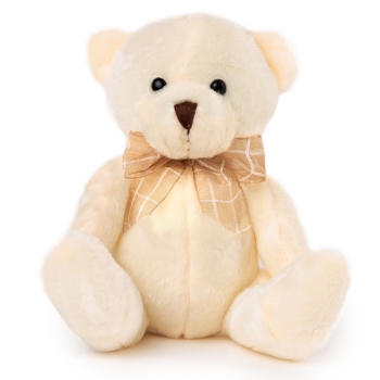 Slika Amek plišana igračka Medvjedić 20 cm - Bijeli