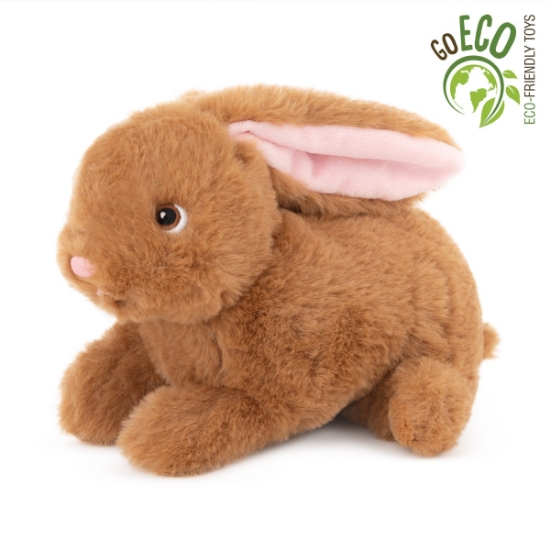 Slika Plišana igračka eco zec 19 cm - Smeđa Amek 