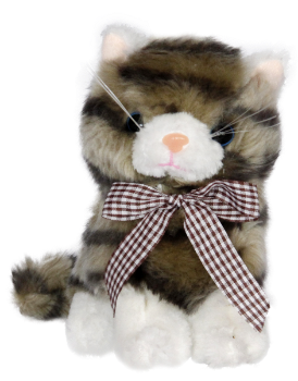 Slika Plišana igračka Mačka sa zvukom 16 cm Amek 