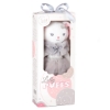 Slika Plišana igračka Lolly puffs Zec 32 cm - Grey Amek 