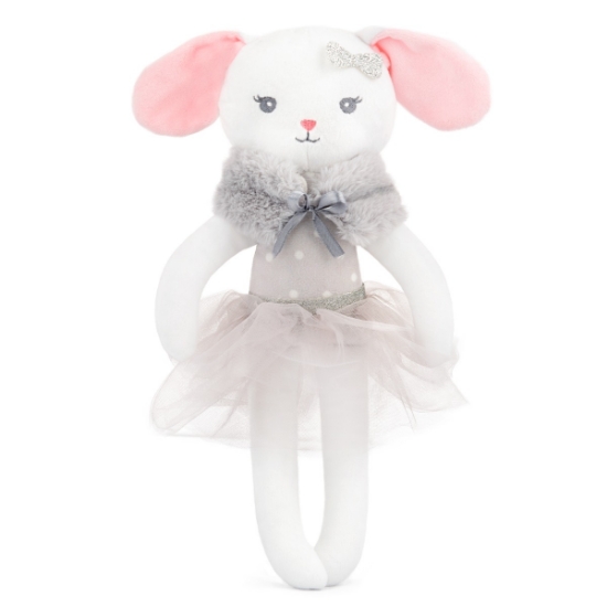 Slika Plišana igračka Lolly puffs Zec 32 cm - Grey Amek 