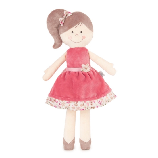 Slika Plišana zvečka lutka 33 cm - Pink Amek 