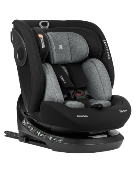Slika Autosjedalica i-Hike i-Size, Grupa 0+, 1, 2, 3 (0-36 kg) (40-150 cm) - Dark Grey Kikka Boo
