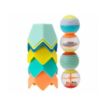 Slika Infantino igračka Sensory loptice i košarice