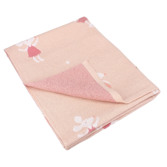 Slika Dekica Sweet Snuggles 100 x 80 cm - Pink Mouse Kidzroom 