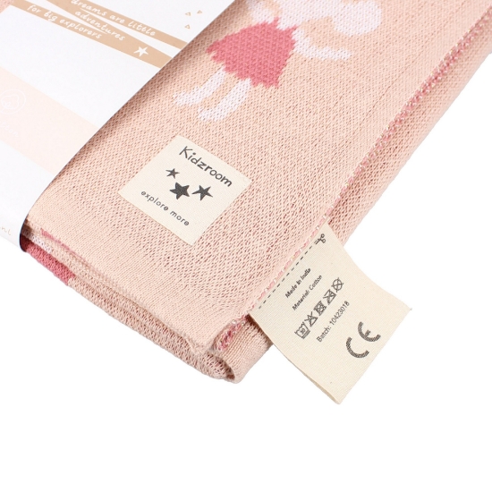 Slika Dekica Sweet Snuggles 100 x 80 cm - Pink Mouse Kidzroom 