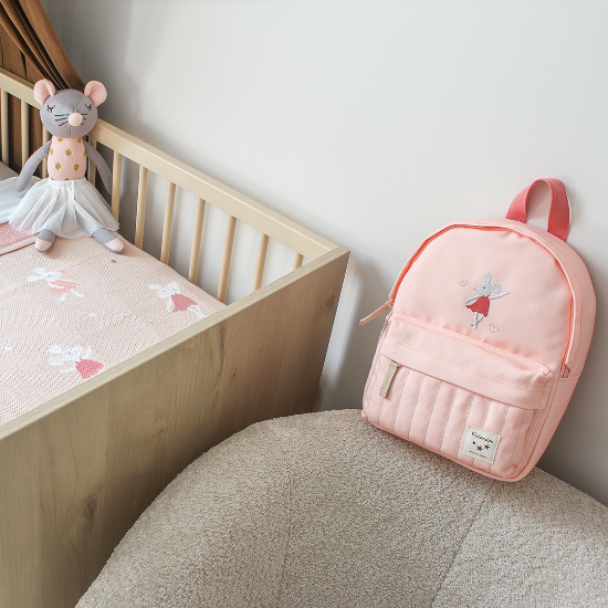 Slika Dekica Sweet Snuggles 100 x 80 cm - Pink Mouse Kidzroom 