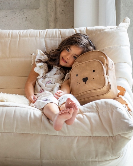 Slika Dječji ruksak Porto Beary Excited - Sand Kidzroom 