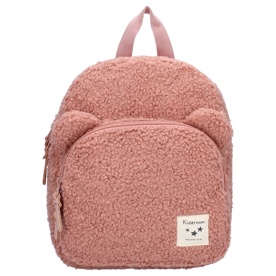 Slika Dječji ruksak Porto Beary Excited Teddy - Pink Kidzroom 