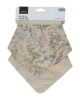 Slika Podbradak Muslin 2 kom - Secret Garden Beige Kikka Boo