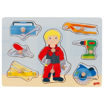 Slika Puzzle Lift-out handyman 57405 Goki 