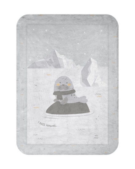 Slika Deka Soft 80x110 - Seally Me Kikka Boo