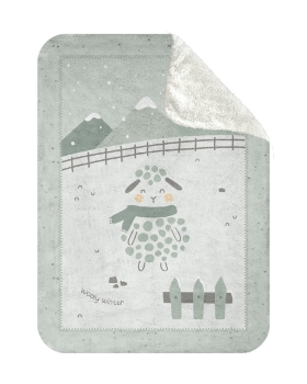 Slika Deka Soft Sherpa 80x110 - Sleepy Sheep Kikka Boo 