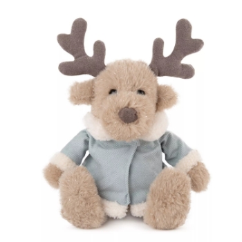 Slika Plišana igračka Deer with Coat 28 cm - Blue Amek 