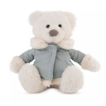 Slika Plišana igračka Bear with Coat 22 cm - Blue Amek 