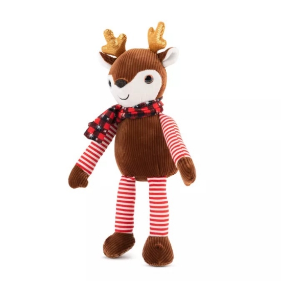 Slika Plišana igračka Christmas Deer wiith Scarf 36 cm Amek 