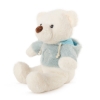 Slika Plišana igračka Bear with blue blouse 29 cm - White Amek 