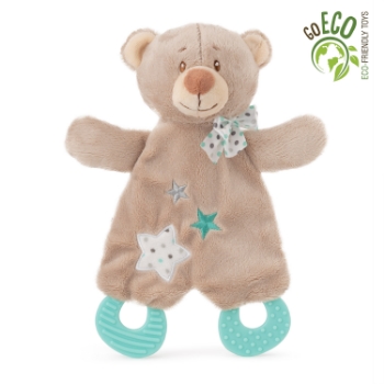Slika Plišana igračka Eco Bear grickalica 23 cm - Blue Amek 