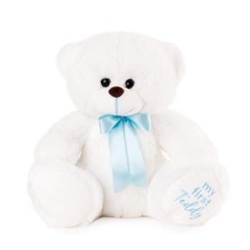 Slika Plišana igračka Medvjedić My First Teddy 30 cm - White Amek 