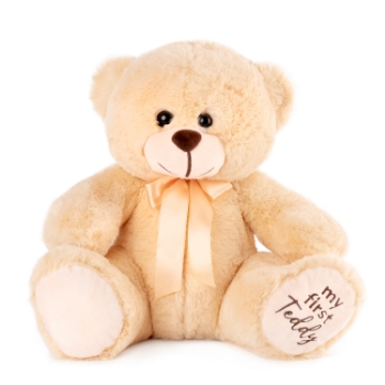 Slika Plišana igračka Medvjedić My First Teddy 30 cm – bež, Amek