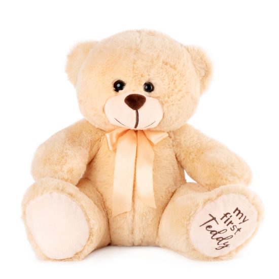 Slika Plišana igračka Medvjedić My First Teddy 30 cm – bež, Amek