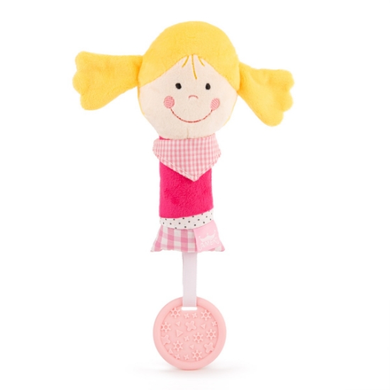 Slika Zvečka Girl 18 cm - Žuta Amek 
