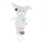 Muzička igračka Bear 21 cm - Plava Amek 