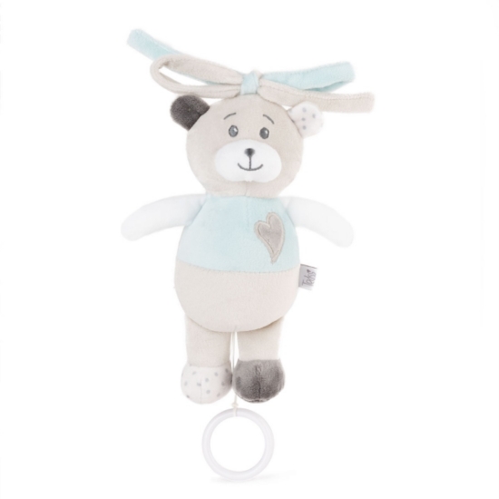 Slika Muzička igračka Bear 21 cm - Plava Amek 