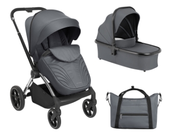 Slika Kolica 2u1 Kara + košara - Siva Kikka Boo