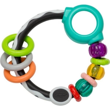 Slika Igračka grickalica i zvečka Shake & Spin Rattling Ring Infantino 