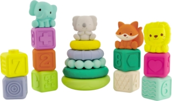 Slika Kocke Stackables Activity Playset Infantino 