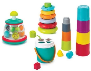 Slika Igračka 3-in-1 Stack, Sort Spin Infantino 
