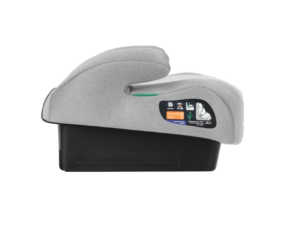 Slika Booster autosjedalica i-Go i-Size, Grupa 3 (22-36 kg) (125-150 cm) - Light Grey Kikka Boo 