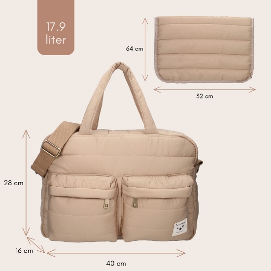 Slika Torba Care Vienna Gracious - Bež Kidzroom 