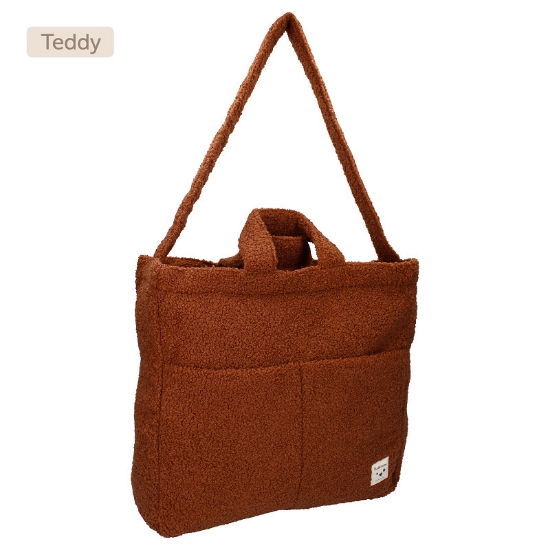 Slika Torba Care Sofia Loyal Love - Cognac Kidzroom 