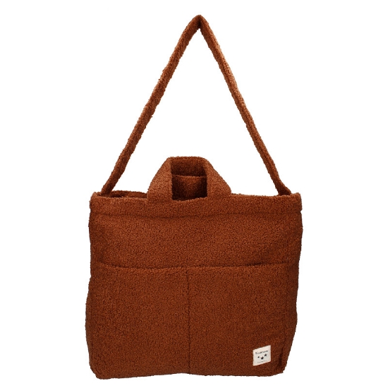 Slika Torba Care Sofia Loyal Love - Cognac Kidzroom 