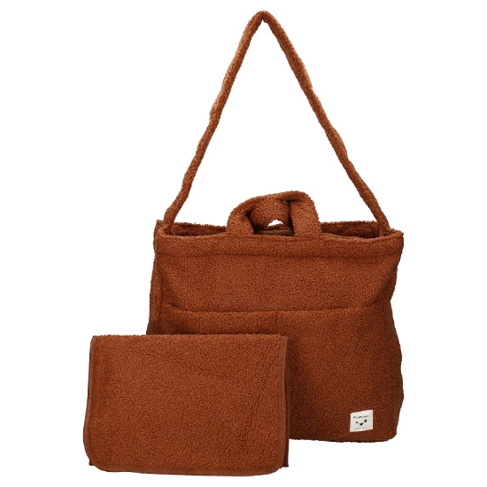 Slika Torba Care Sofia Loyal Love - Cognac Kidzroom 