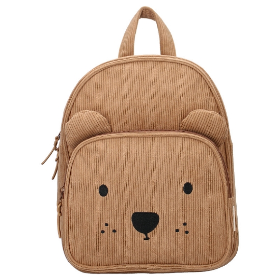Slika Dječji ruksak Porto Beary Excited - Brown Kidzroom 