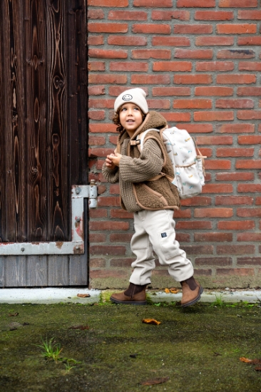 Slika Dječji ruksak Lille Small Talk - Bež Kidzroom 