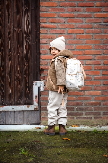 Slika Dječji ruksak Lille Small Talk - Bež Kidzroom 