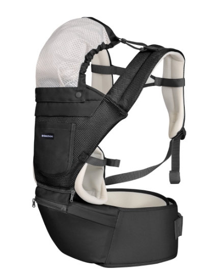 Slika Nosiljka 3u1 Chloe - Mesh Black 2024 Kikka Boo
