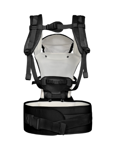 Slika Nosiljka 3u1 Chloe - Mesh Black 2024 Kikka Boo