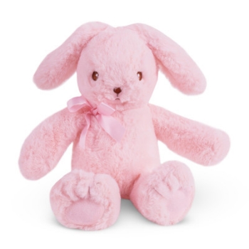 Slika Plišana igračka Zec s vrpcom 20 cm - Pink - Amek 