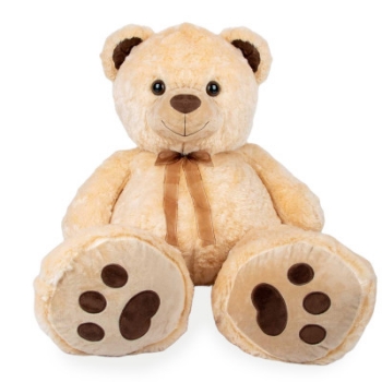 Slika Amek plišana igračka Medvjed 140 cm - Beige