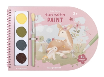 Slika Knjiga slikanja Fairy Garden - Little Dutch