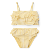 Slika Dvodijelni dječji kupaći kostim Ocean Treasures Yellow 98/104 - Little Dutch